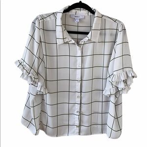 ruffle blouse forever 21